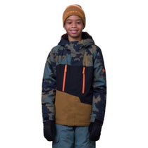 シックスエイトシックス 686　ジュニア スキー スノーボードウェア ボーイズ ゲオ インシュレーテッド ジャケット GEO INSULATED JACKET M2W504-BNCB 2023-2024
