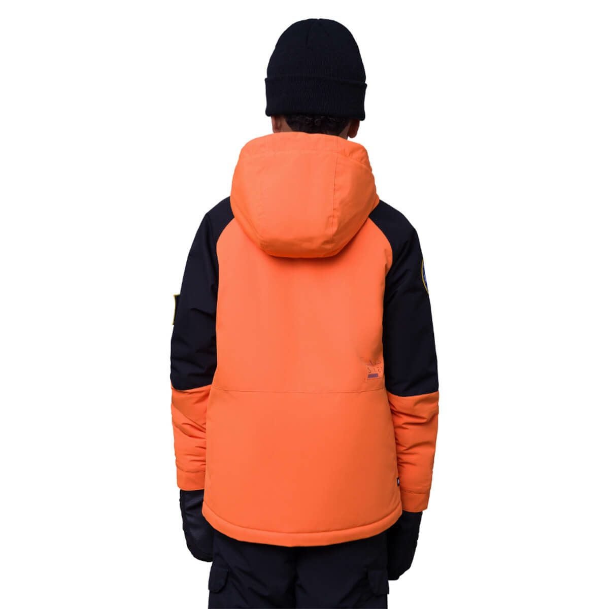 シックスエイトシックス 686　ジュニア スキーウェア ジュニア エクスプロ―レーション インシュレーテッド ジャケット EXPLORATION INSULATED JACKET M2W505-NOB 2023-2024 NASA ORANGE BLACK