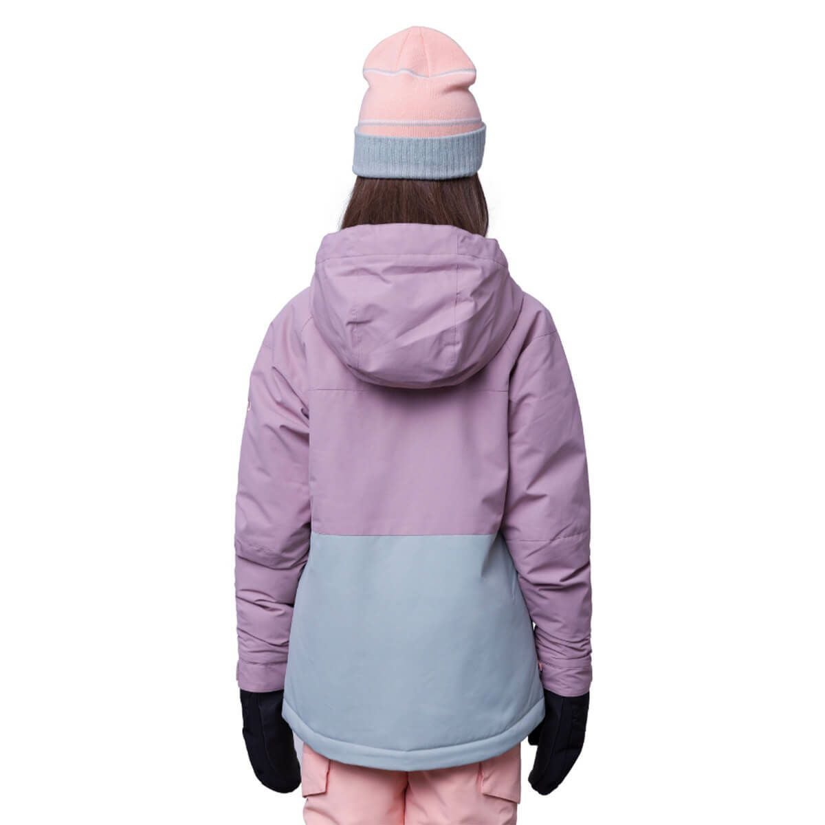 シックスエイトシックス 686　ジュニア スキーウェア ガールズ アテナ インシュレーテッド ジャケット ATHENA INSULATED JACKET M2W704-DMCB 2023-2024 DUSTY MAUVE COLORBLOCK