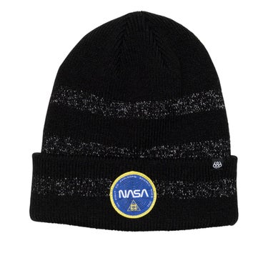 シックスエイトシックス 686　NASA ニット ビーニー スキー スノーボード KNIT BEANIE M2WBNE06 2023-2024 詳細1