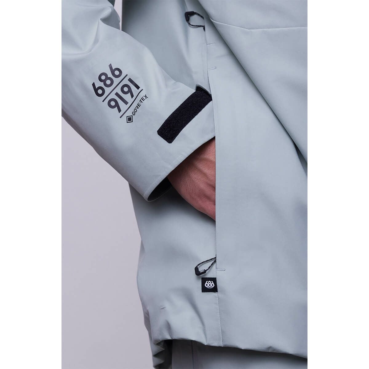 シックスエイトシックス 686　スキーウエア ゴアテックス スリーレイヤー エーティーブイ ジャケット GORE-TEX 3L ATV JACKET M3WN123-DSGE 2023-2024 DUSTY SAGE