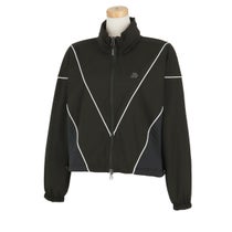 ユナイテッドアローズゴルフ　レディース パイピングデザイン 生地切替 長袖 フード付き フルジップ ブルゾン 6025-699-0040　2024年モデル