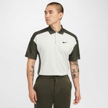 ナイキ NIKE　メンズ カラーブロック 半袖 ポロシャツ FQ1151 072 ライトボーン/カーゴカーキ/ブラック/ブラック　2024年モデル