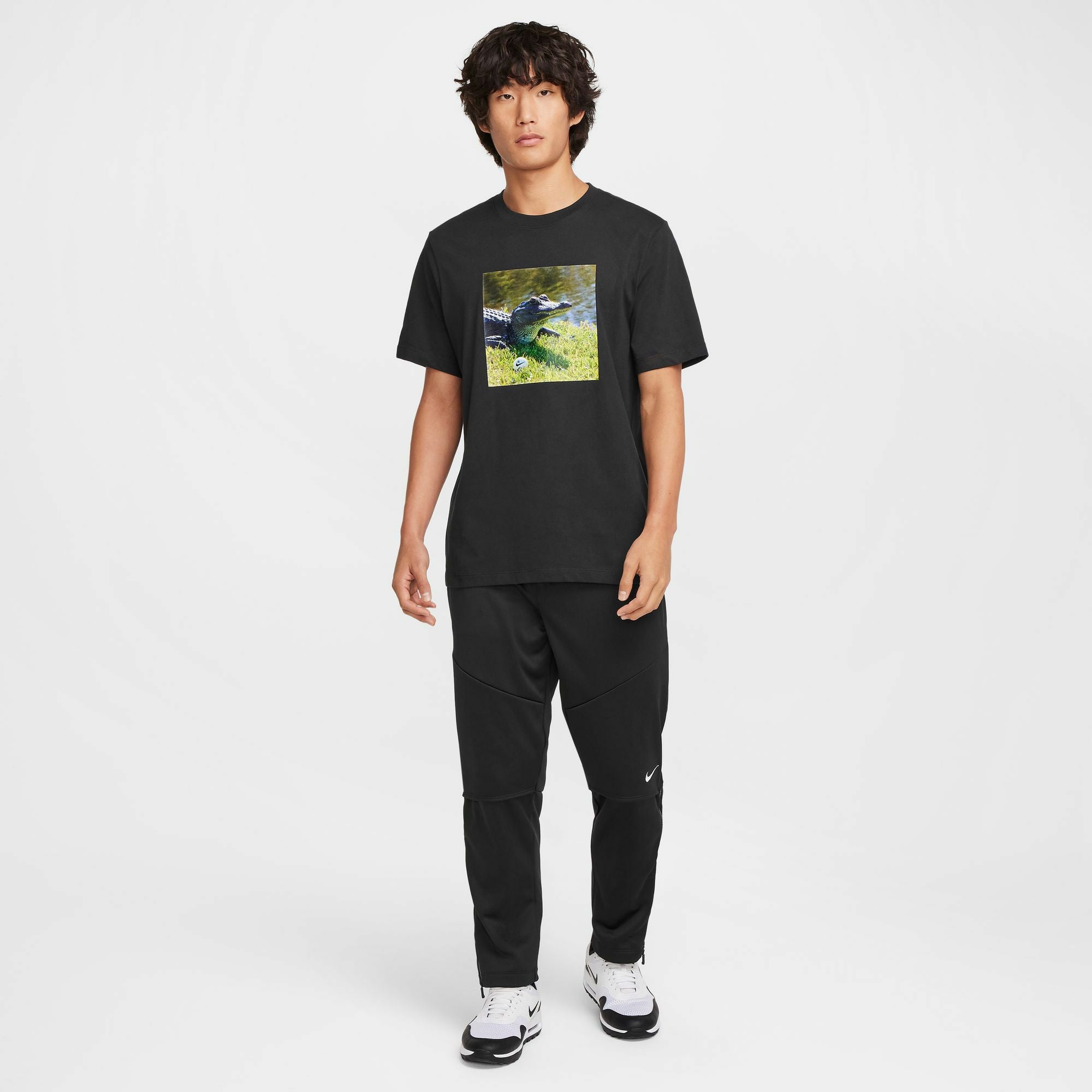 ナイキ NIKE メンズ フリース 裏起毛 サイドジップ ロングパンツ