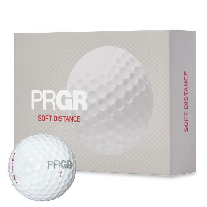 プロギア PRGR ディスタンス 2024年モデル ゴルフボール 1ダース（12球入り） ホワイト