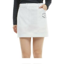 トミー ヒルフィガー ゴルフ　レディース アーチロゴ刺繍 UVカット スウェット スカート THLA454　2024年モデル