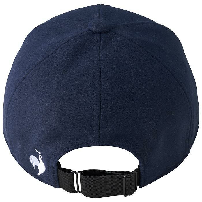 ルコック Le coq sportif　メンズ トリコロール 立体ロゴプリント キャップ LG4FCP05M NV00 ネイビー　2024年モデル 詳細1