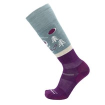 ポイント シックス POINT 6　Moose Tracks Light OTC ムーストラックス ライト Mauve　スキー スノーボードソックス 2025-2026