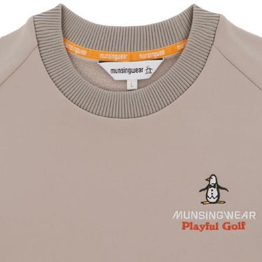 マンシングウェア Munsingwear　レディース ENVOY バックプリント 裏起毛 ストレッチ 長袖 クルーネック スウェット プルオーバー MG4FSW52L　2024年モデル 詳細3