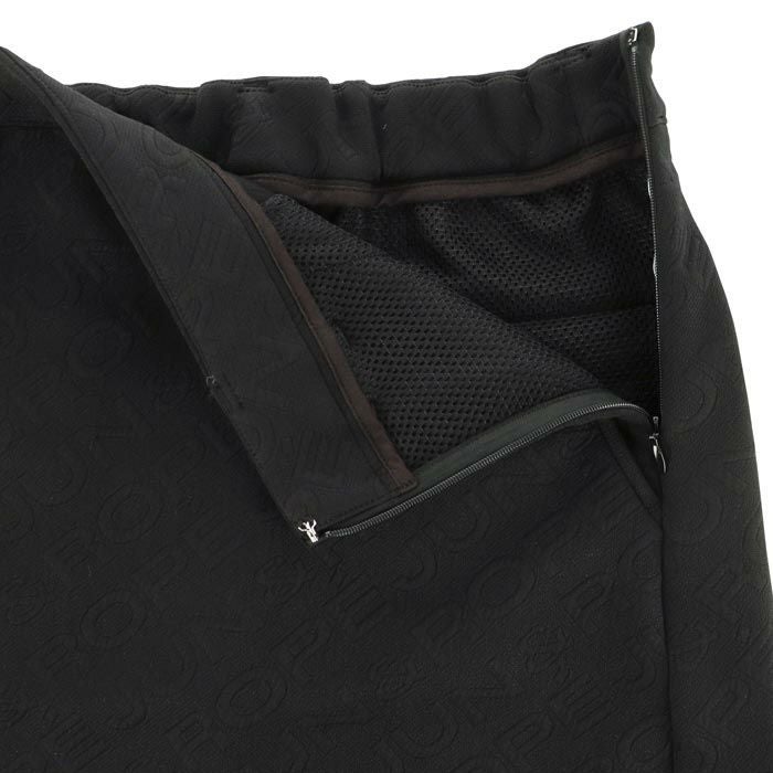 ジュン アンド ロペ JUN ＆ ROPE　レディース ロゴテープ 総柄ジャガード ストレッチ インナーパンツ付き スカート ERC34010　2024年モデル 詳細4