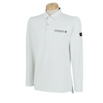 アドミラル Admiral　メンズ 裏起毛 長袖 台衿 ポロシャツ ADMA482　2024年モデル