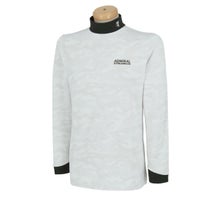 アドミラル Admiral　メンズ カモフラージュ柄 裏起毛 長袖 ハイネックシャツ ADMA483　2024年モデル