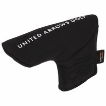 ユナイテッドアローズゴルフ　ブレードタイプ パターカバー 6053-699-0061 09 ブラック　2024年モデル