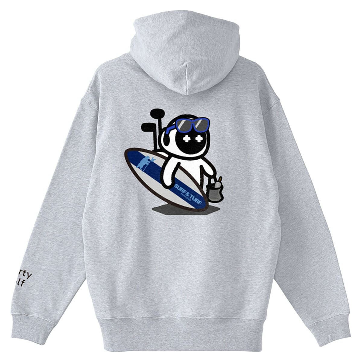 マーティーゴルフ コラボ サーフ＆ターフ SURF＆TURF メンズ パーカー