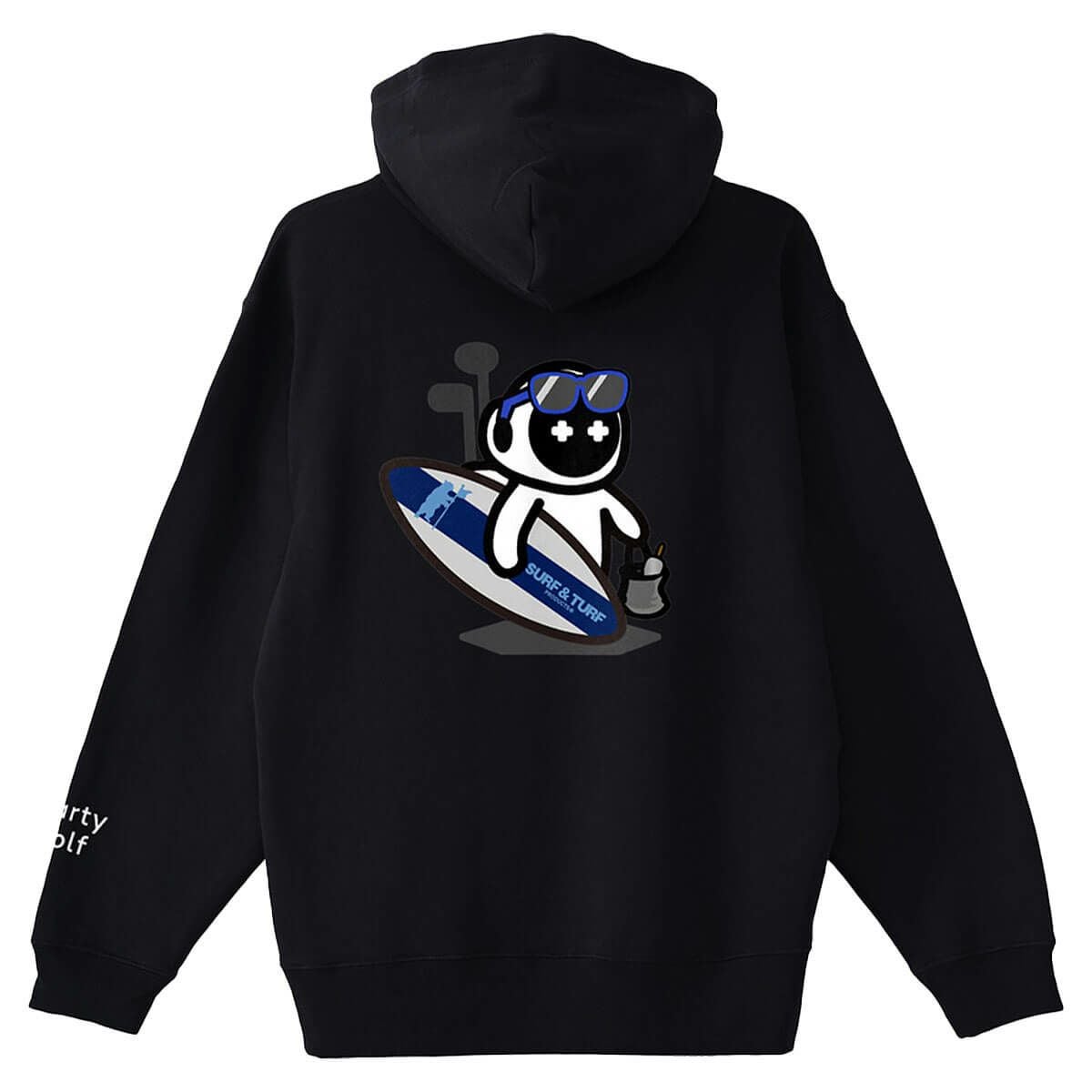 マーティーゴルフ コラボ サーフ＆ターフ SURF＆TURF メンズ パーカー