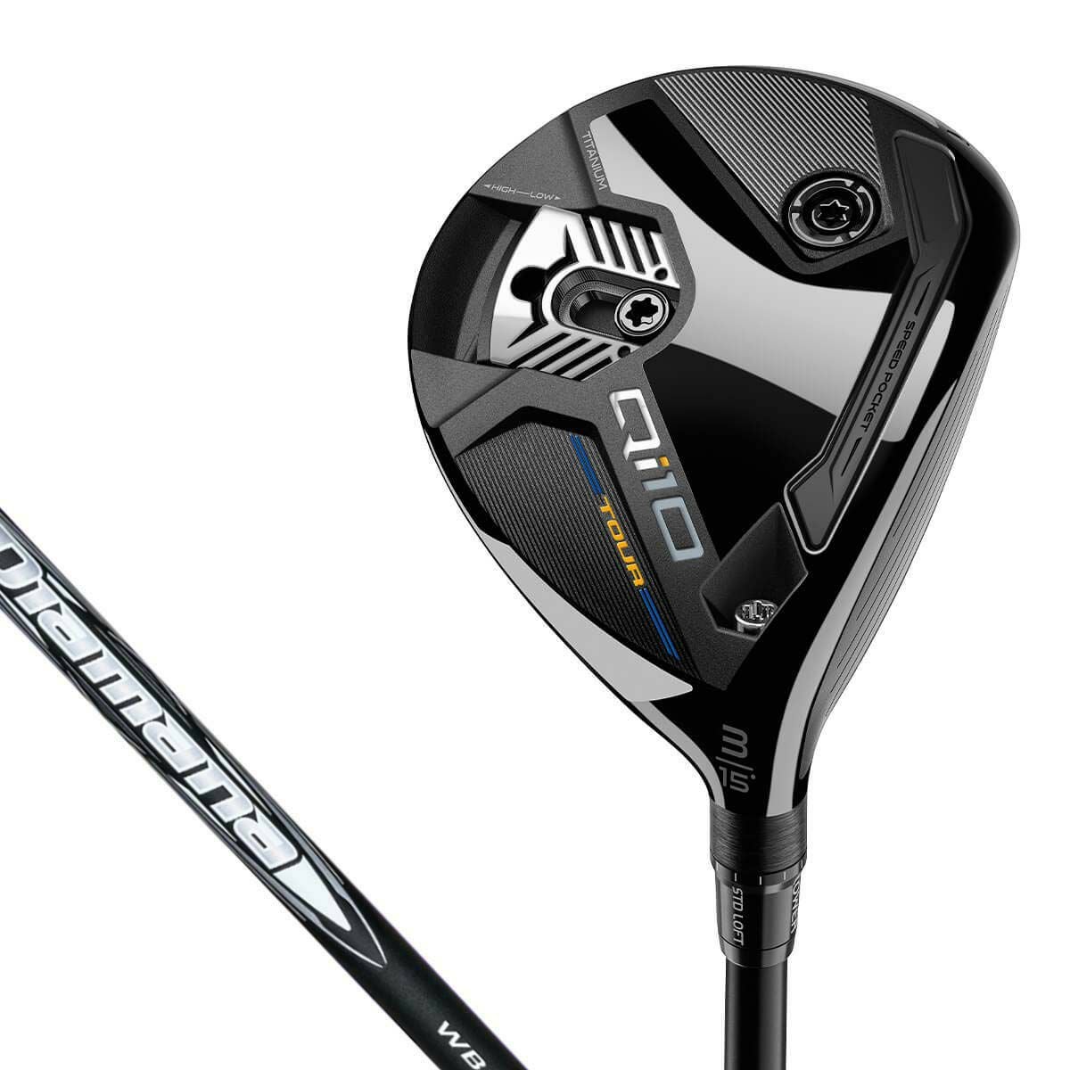 テーラーメイド Qi10 TOUR メンズ フェアウェイウッド Diamana WB 63