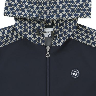 テーラーメイド TaylorMade　レディース 撥水 防風 生地切替 ストレッチ 長袖 フルジップ フーディー UN423　2024年モデル 詳細5