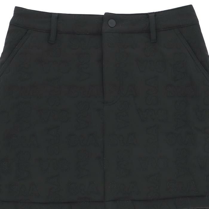 セントアンドリュース St ANDREWS　レディース 撥水 防風 ロゴデザイン ピンソニック 中綿 ストレッチ スカート 043-4234154　2024年モデル 詳細5