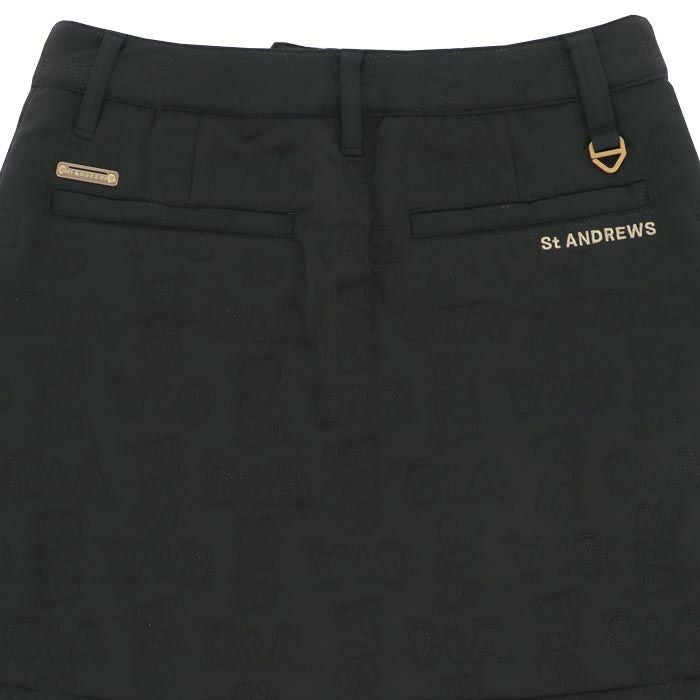 セントアンドリュース St ANDREWS　レディース 撥水 防風 ロゴデザイン ピンソニック 中綿 ストレッチ スカート 043-4234154　2024年モデル 詳細6