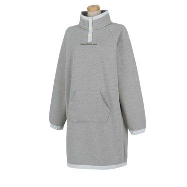 ナノ・ユニバース　レディース ロゴ刺繍 裏起毛 スウェット 長袖 ワンピース 045-4224602　2024年モデル 詳細2