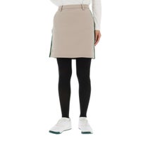 マンシングウェア Munsingwear レディース ENVOY サイドライン ロゴワッペン ストレッチ 裏起毛 スカート MG4FSK52L 2024年モデル