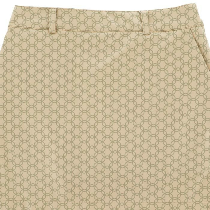 テーラーメイド TaylorMade　レディース 防風 総柄 グラフィックプリント ストレッチ インナーパンツ一体型 スカート UN431　2024年モデル 詳細5