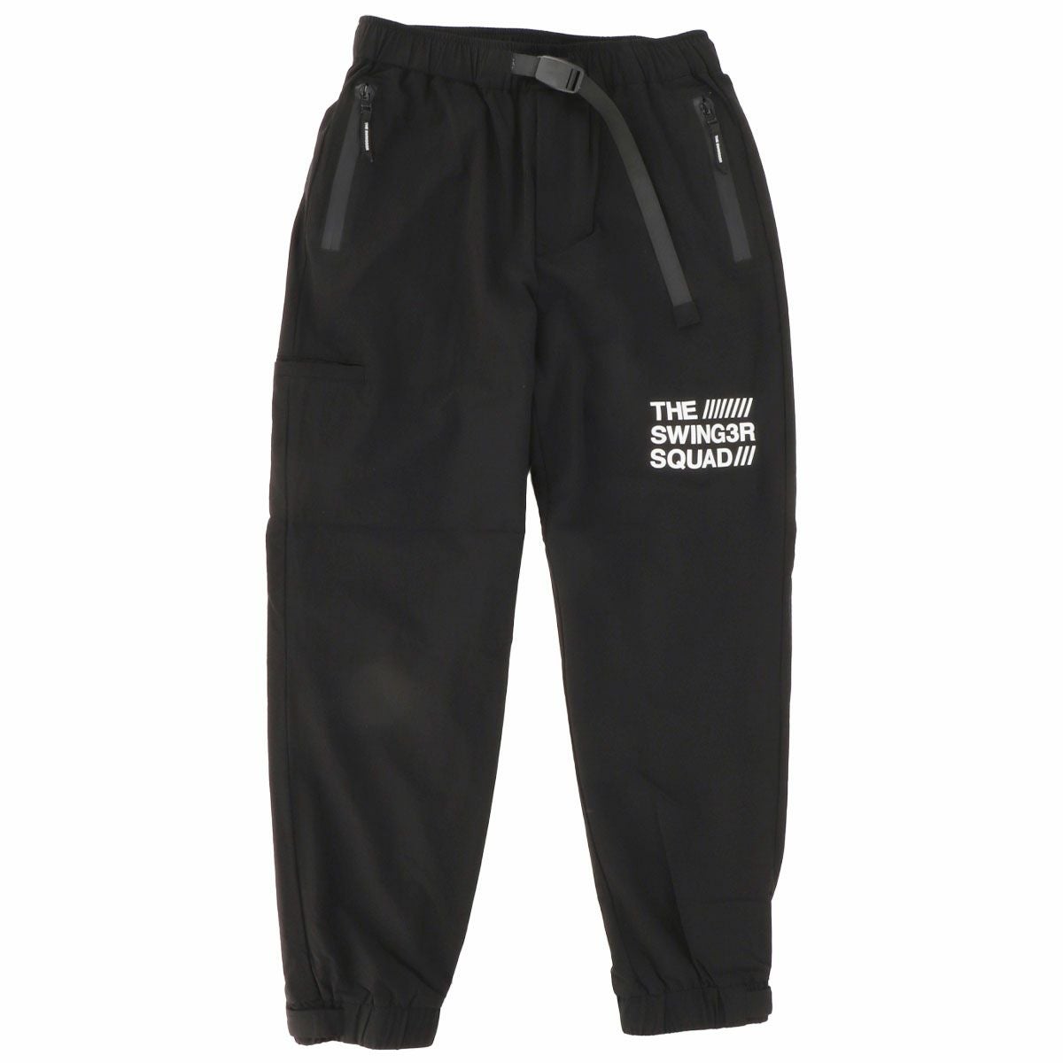 ザ スウィンガー THE SWINGGGR メンズ ロゴプリント メッシュ裏地 ストレッチ ロングパンツ 1124-SWG-PT002 2024年モデル