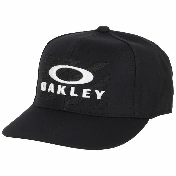 オークリー OAKLEY メンズ FLAG CAP FA 24.0 星条旗モチーフ刺繍 キャップ FOS901891 02E ブラックアウト 2024年モデル
