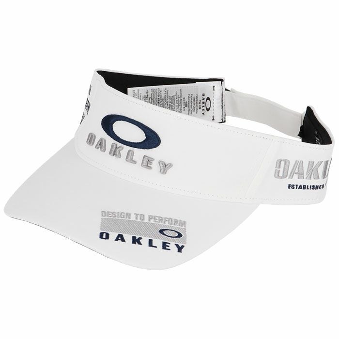 オークリー OAKLEY メンズ FIXED VISOR FA 24.0 ロゴ刺繍 サンバイザー