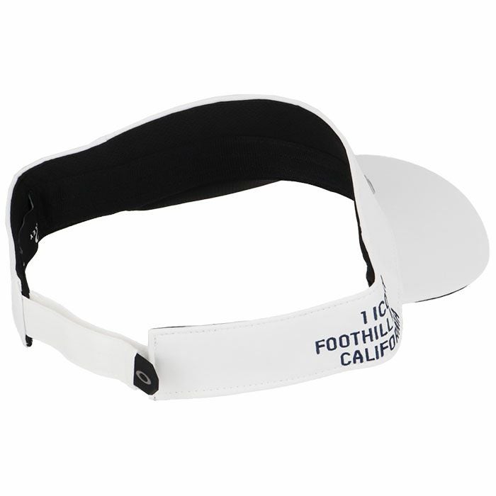 サンバイザー　バラ売り有り　ナイキ　アンダーアーマー　タイトリスト　オークリー オークリー OAKLEY メンズ FIXED VISOR FA 24.0 ロゴ刺繍 サンバイザー