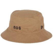 ナノ・ユニバース　NEW ERA コラボ ロゴ刺繍 バケットハット 030-4287101 ベージュ　2024年モデル