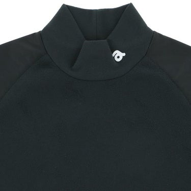 アルチビオ archivio　レディース 軽量 生地切替 ロゴプリント起毛生地 長袖 ハイネック プルオーバー A419103　2024年モデル 詳細3