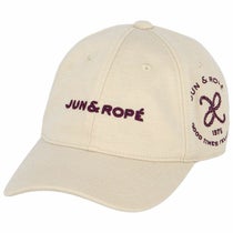 ジュン アンド ロペ JUN ＆ ROPE　レディース ロープエンブレム刺繍 キャップ ERU34000 27 ベージュ　2024年モデル