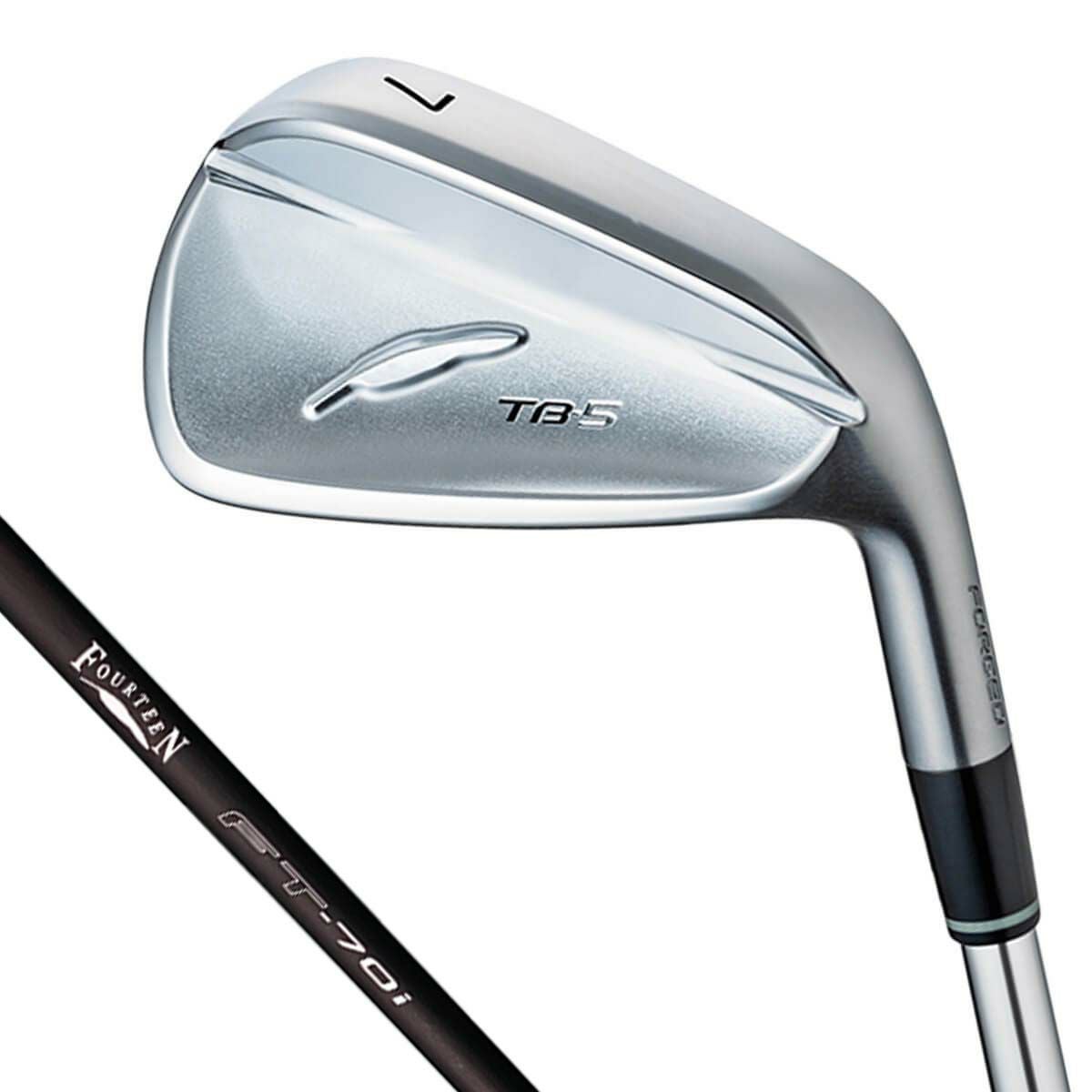 フォーティーン TB-5 フォージド 25 アイアン 5本セット（＃6～9、PW） FT-70i カーボンシャフト