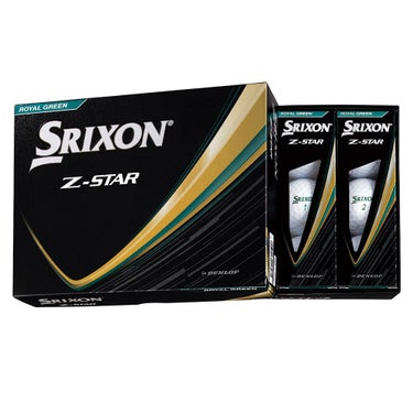 スリクソン Z-STAR 2025年モデル ゴルフボール ロイヤルグリーン　1ダース（12球入り） ロイヤルグリーン