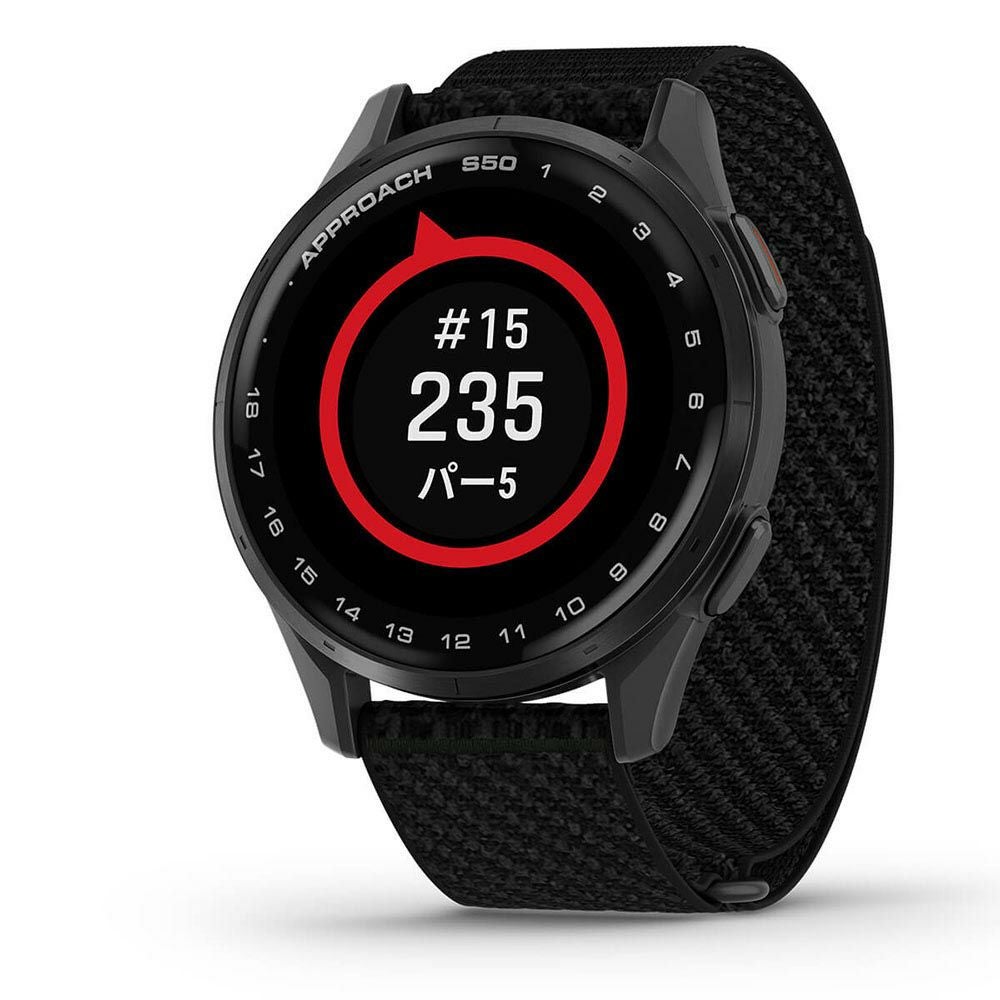 Garmin ガーミン Approach S50 010-03010 20 ブラック 距離計 AMOLED