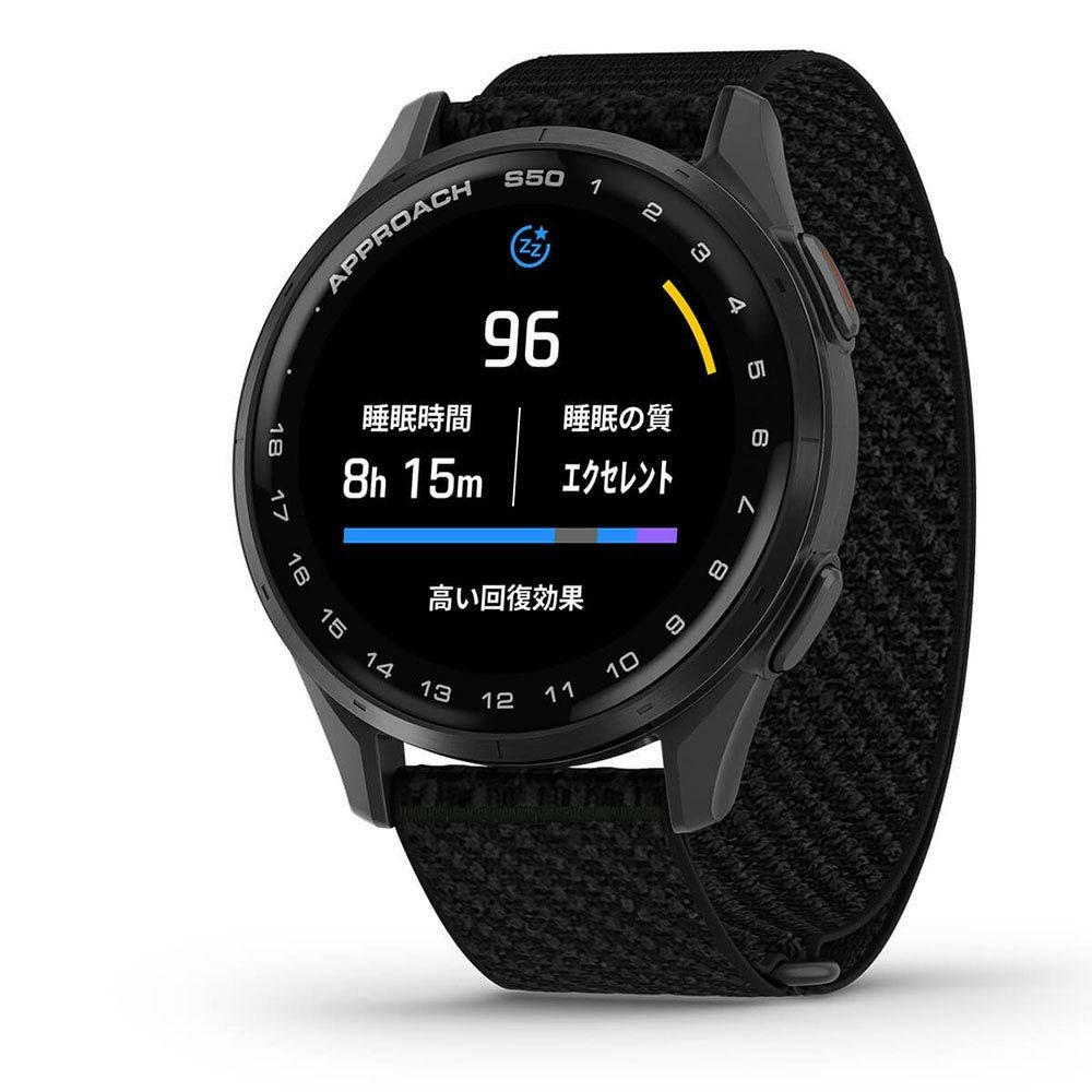 Garmin ガーミン Approach S50 010-03010 20 ブラック 距離計 AMOLED