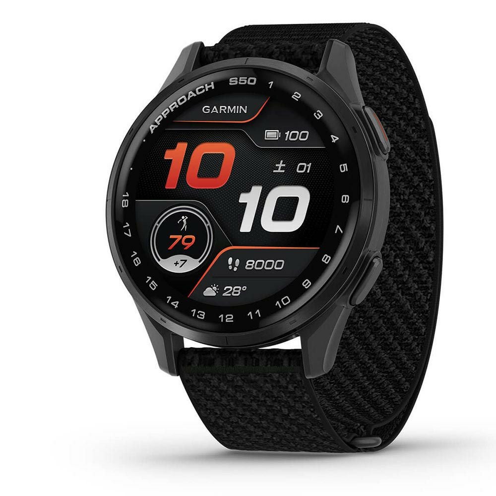 Garmin ガーミン Approach S50 010-03010 20 ブラック 距離計 AMOLED