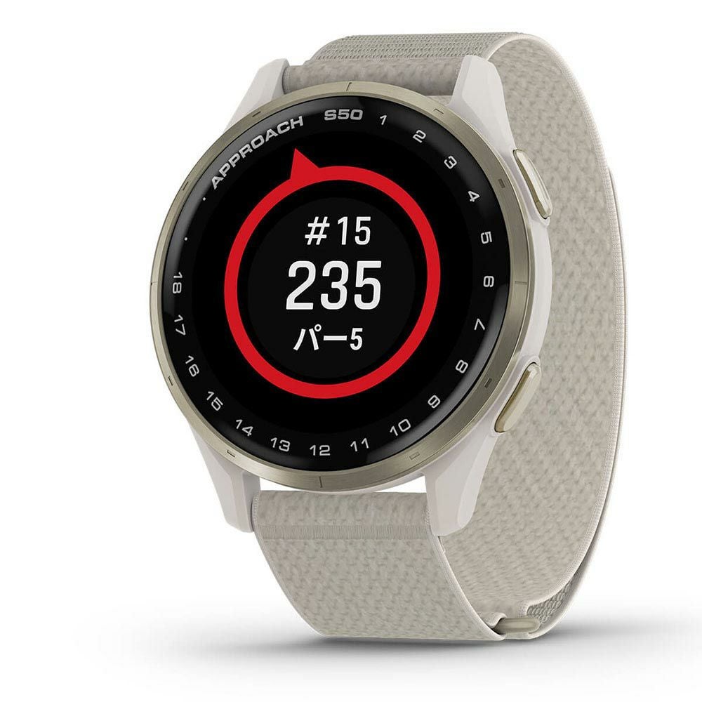 Garmin ガーミン Approach S50 010-03010 21 アイボリー 距離計 AMOLED