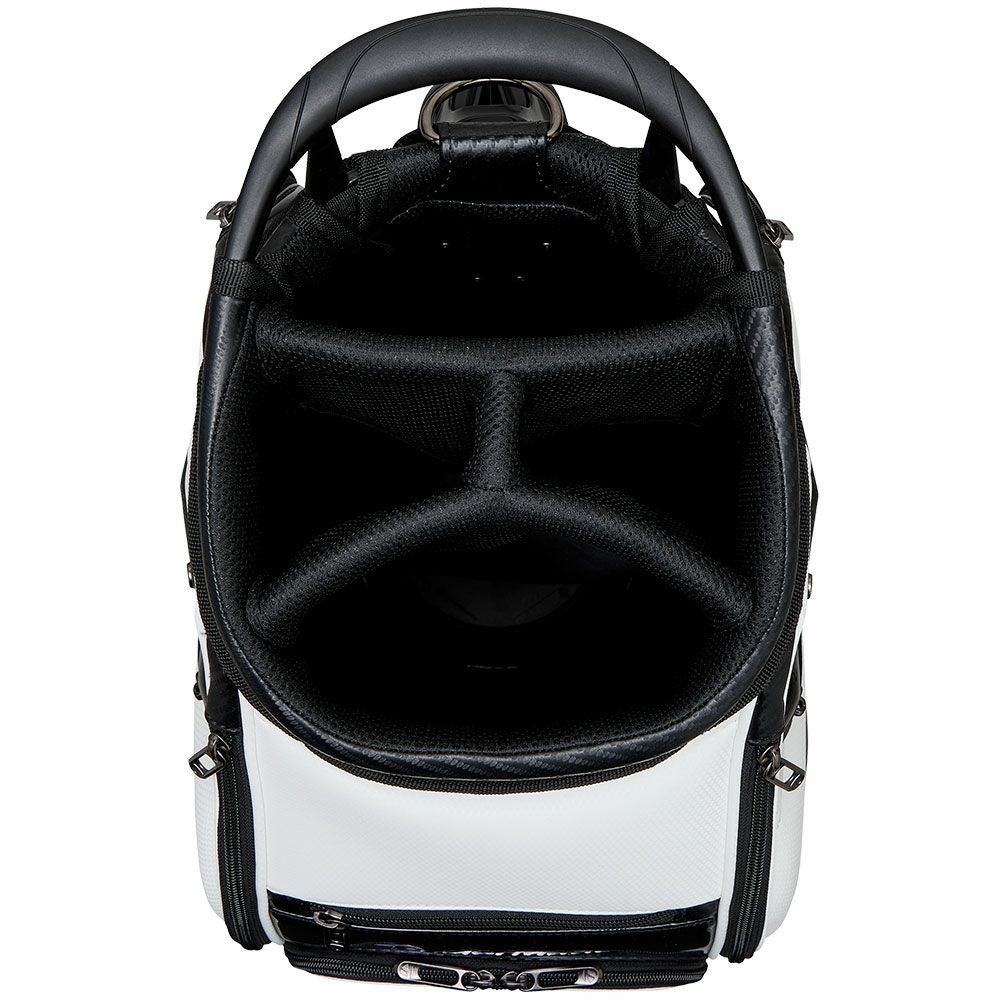 テーラーメイド　オーステック メンズ キャディバッグ UN725 M13505 ホワイト/ブラック　2025年モデル 詳細4