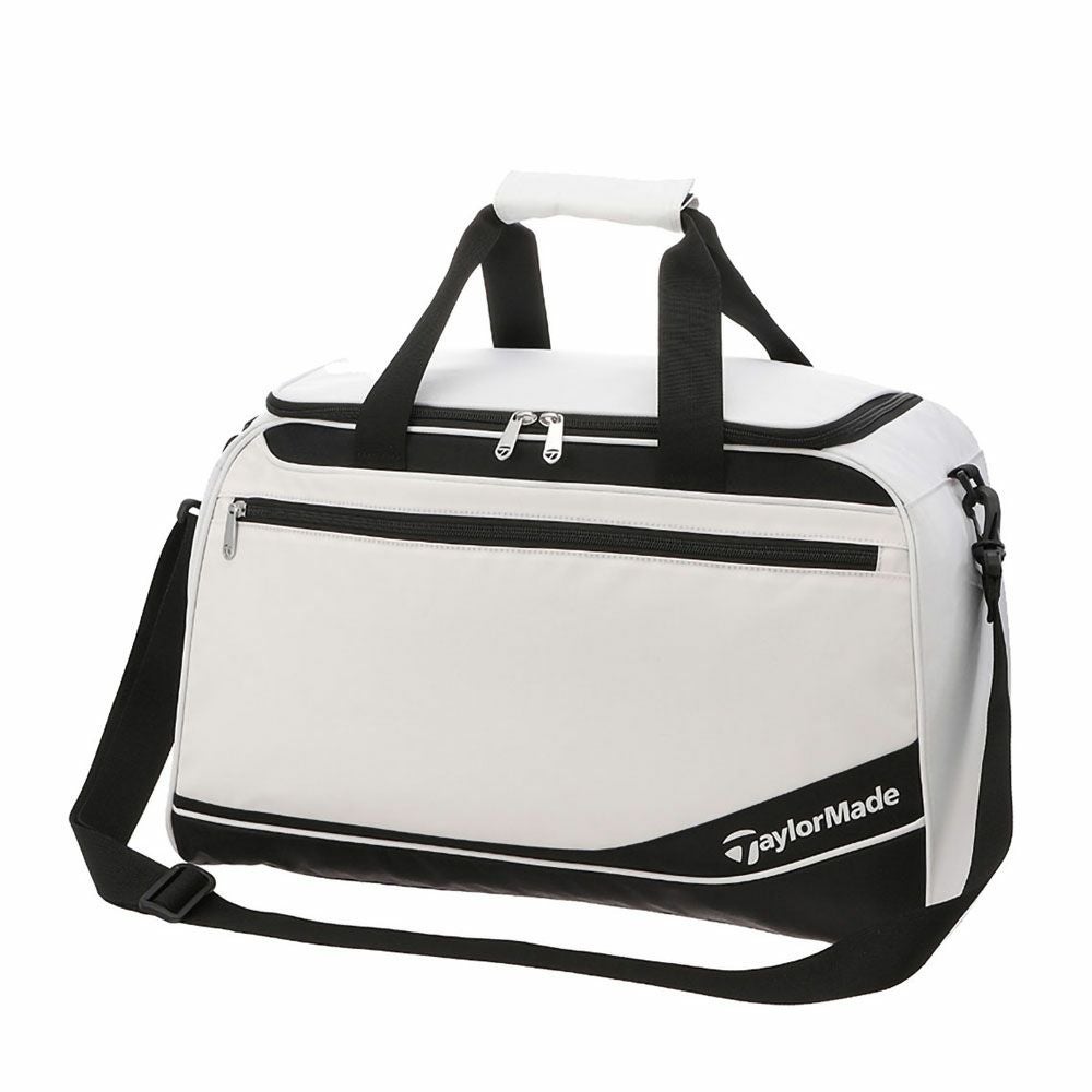 テーラーメイド　トゥルーライト メンズ ボストンバッグ UN068 U21998 ホワイト/ブラック　2025年モデル 詳細1