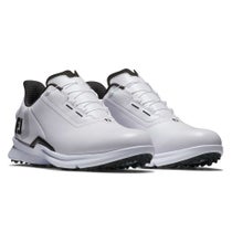 フットジョイ　FJ FUEL BOA フューエル ボア　メンズ スパイクレス ゴルフシューズ 55424 ホワイト/ホワイト　2025年モデル