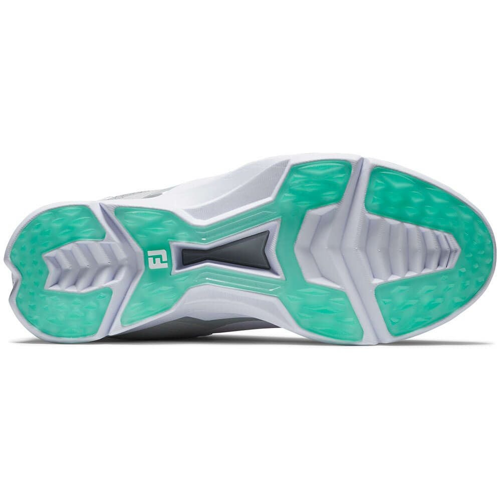 フットジョイ　フューエル ボア 2025年モデル レディース スパイクレス ゴルフシューズ 91292 ホワイト/グレー 詳細5