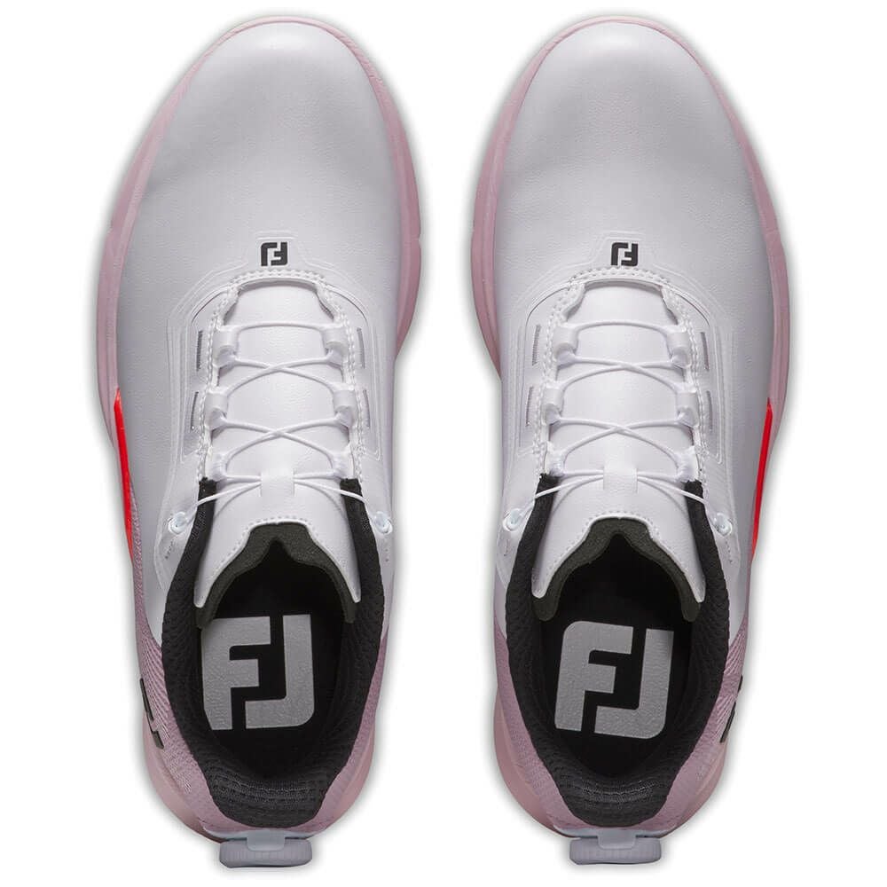 フットジョイ　フューエル ボア 2025年モデル レディース スパイクレス ゴルフシューズ 93792 ホワイト/ピンク 詳細7