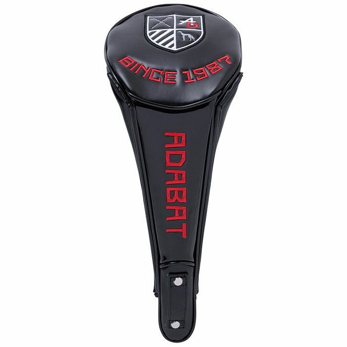 アダバット adabat ドライバー用 メンズ ヘッドカバー ABH435 BK ブラック 2025年モデル