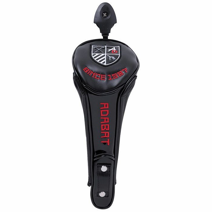 アダバット adabat　ユーティリティ用　メンズ ヘッドカバー ABU435 BK ブラック　2025年モデル ブラック