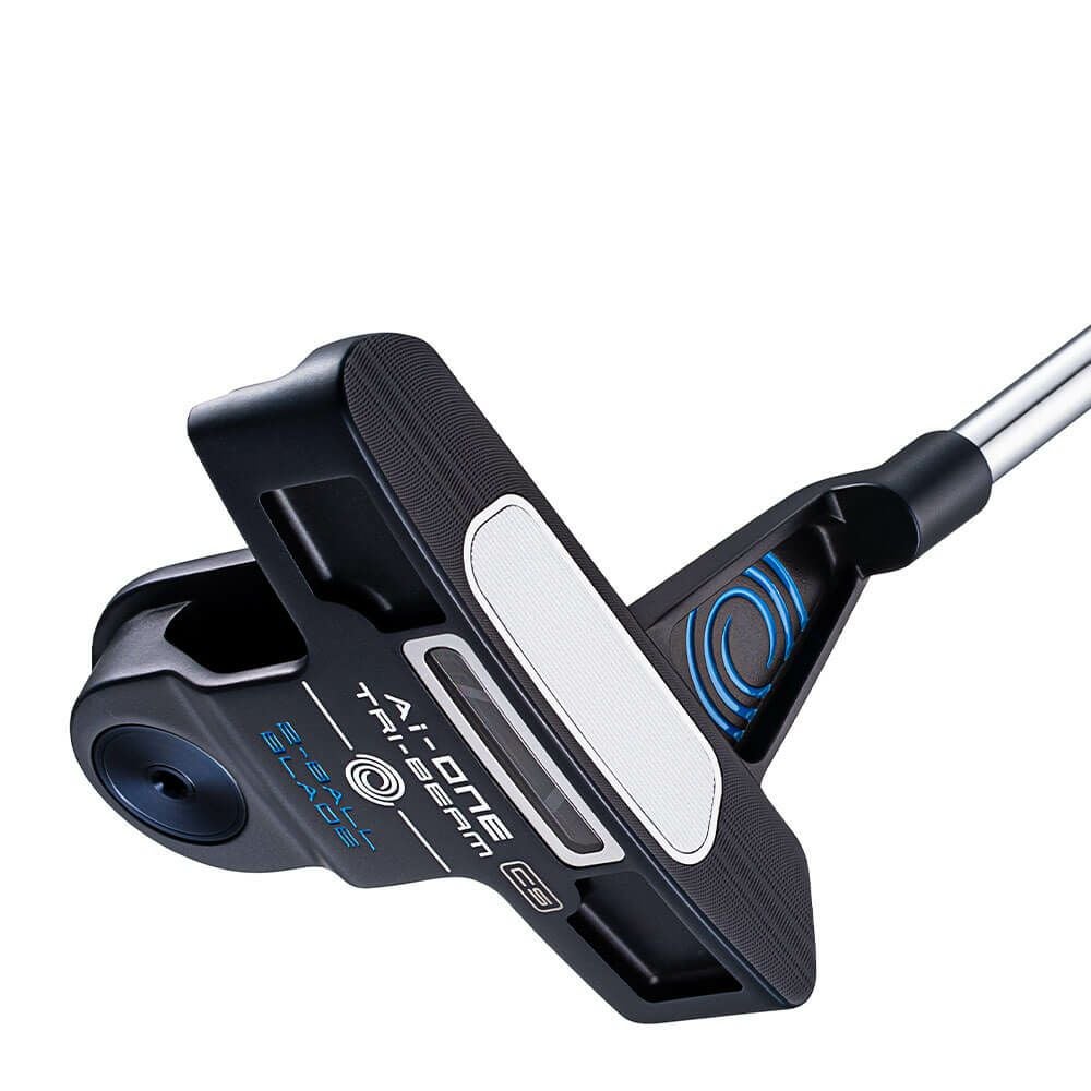 オデッセイ Ai-ONE TRI BEAM 2BALL BLADE CS センターシャフト パター STROKE LAB 90 スチールシャフト 2025年モデル