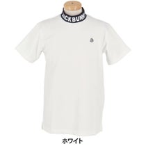 ジャックバニー Jack Bunny!!　メンズ ダブルフェイスカノコ 半袖 モックネックシャツ 262-5167111　2025年モデル