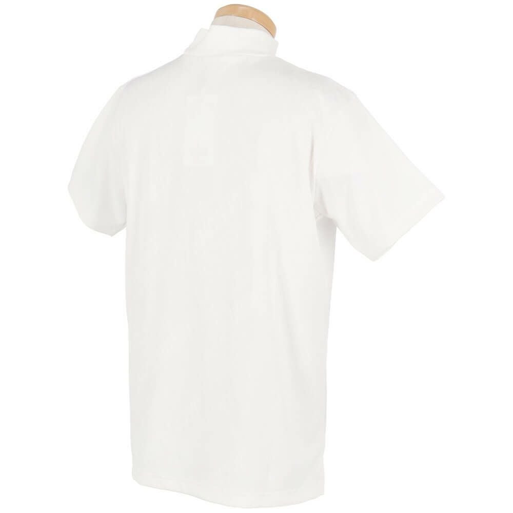 ジャックバニー Jack Bunny!!　メンズ ロゴジャガード 半袖 モックネックシャツ 262-5167113　2025年モデル 詳細2