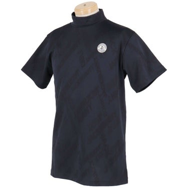 ジャックバニー Jack Bunny!!　メンズ ロゴジャガード 半袖 モックネックシャツ 262-5167113　2025年モデル 詳細7